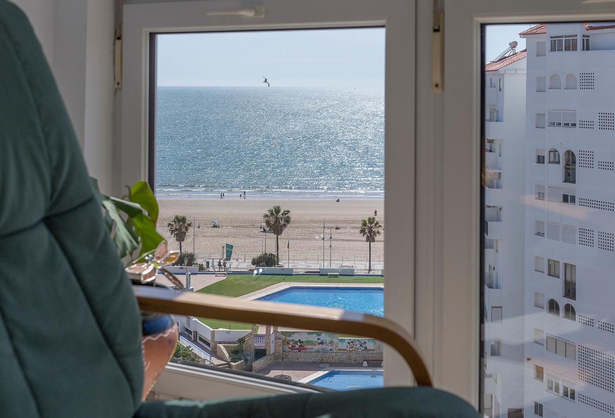 Apartamento Azvalia Valdelagrana La Pinta - Playa, Piscina, Parking El Puerto de Santa María Exterior foto